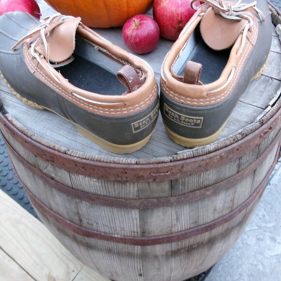 Bean boots LL bean Mens 14 M duck rain hunting marsh boots made in Maine USA v main image 5